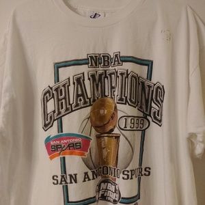 San Antonio Spurs 1999 NBA finals tee